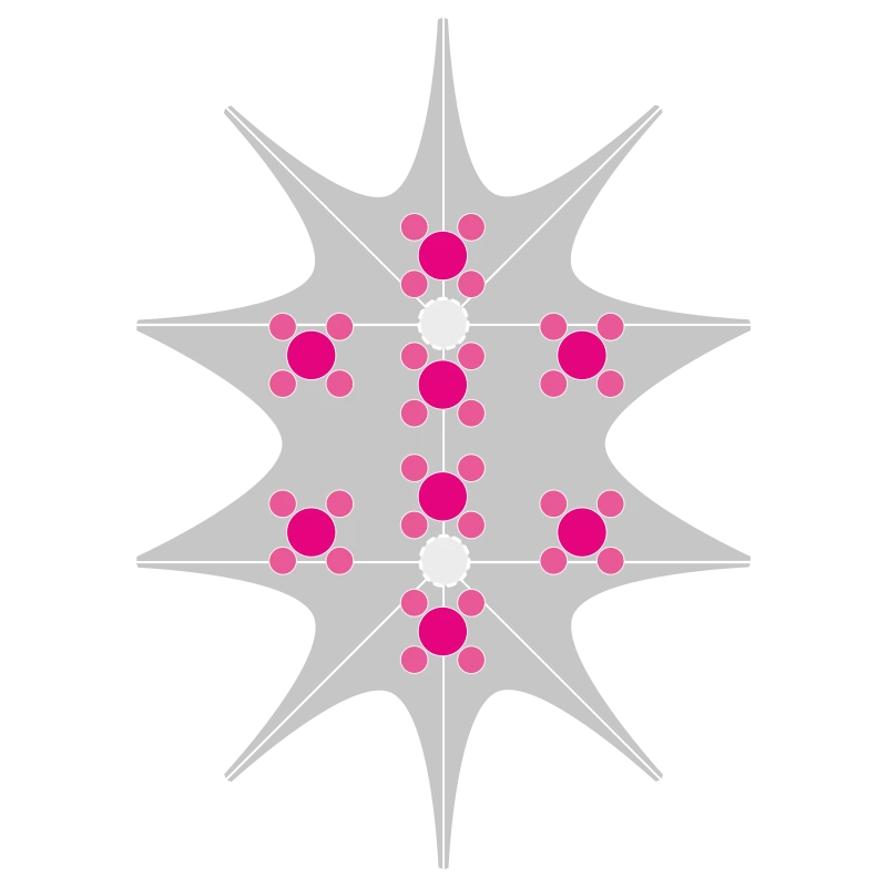 Starsátor Strong Normal – two Árbócs