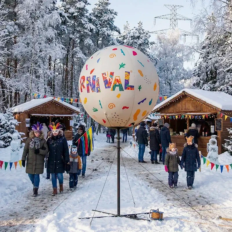 Forgó Reklámlabda 2m állvánnyal