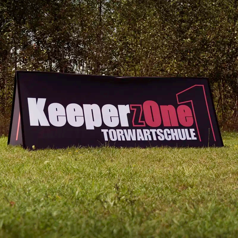 Téglalap alakú A-keretes banner 250×100