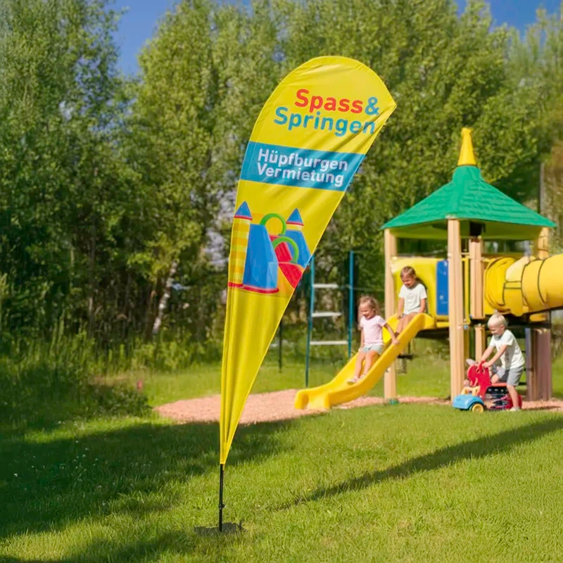 Drop Beach Reklámzászló L