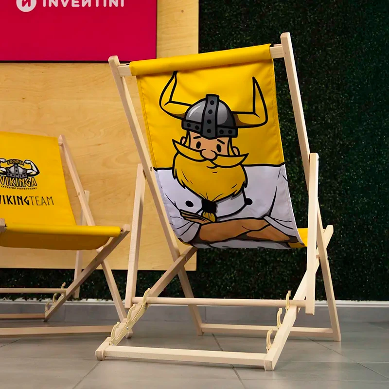 Reklámnyugágy kétoldalas nyomtatással