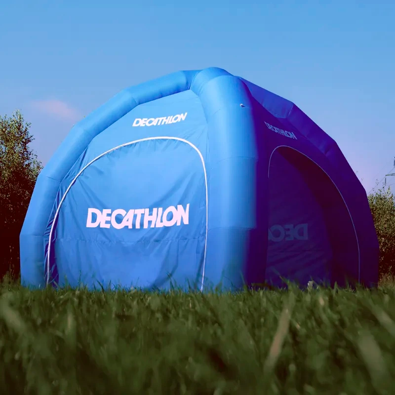 Ventilátoros felfújható reklámsátor 4×4
