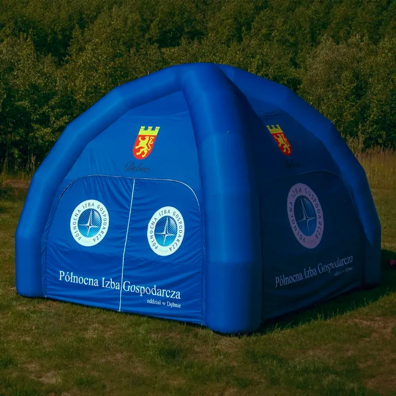 Ventilátoros felfújható reklámsátor 6×6