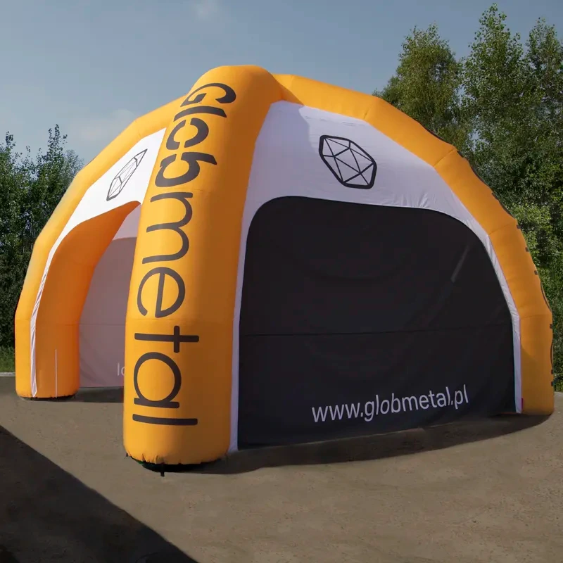 Ventilátoros felfújható reklámsátor 6×6