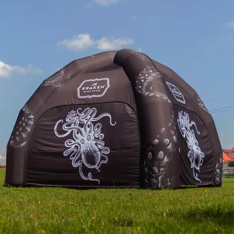 Ventilátoros felfújható reklámsátor 6×6