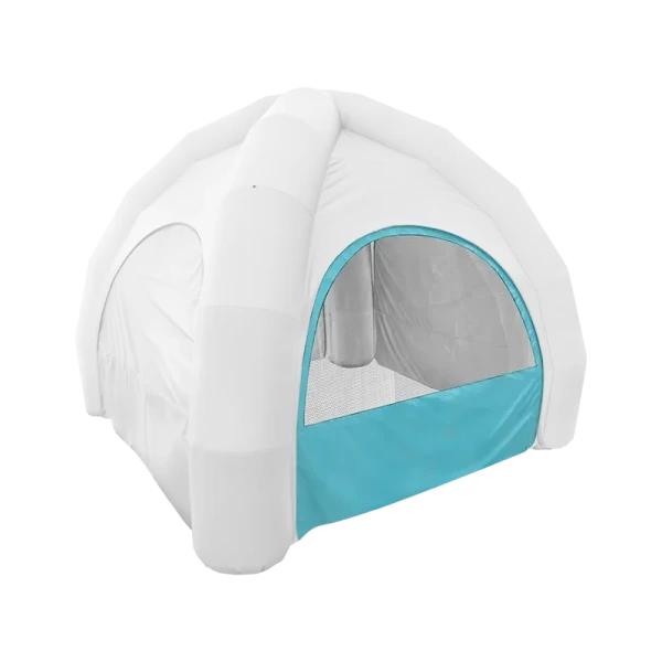 Oldalfal – Ablak – Ventilátoros felfújható reklámsátor