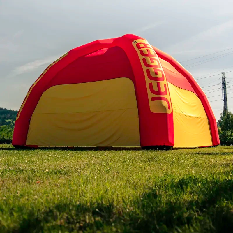Ventilátoros felfújható reklámsátor 8×8