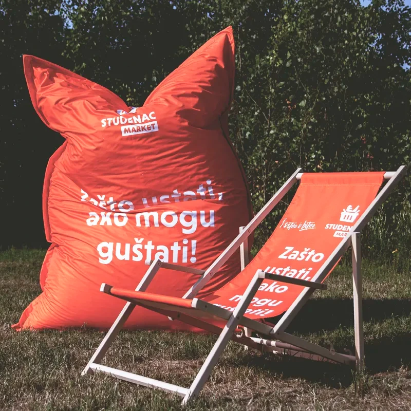 Reklámbabzsák XXL