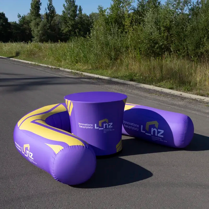 U-shaped Felfújható Reklám kanapé