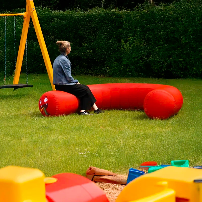 U-shaped Felfújható Reklám kanapé