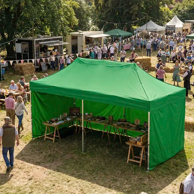 Steel Váz Összecsukható reklámsátor 3×6