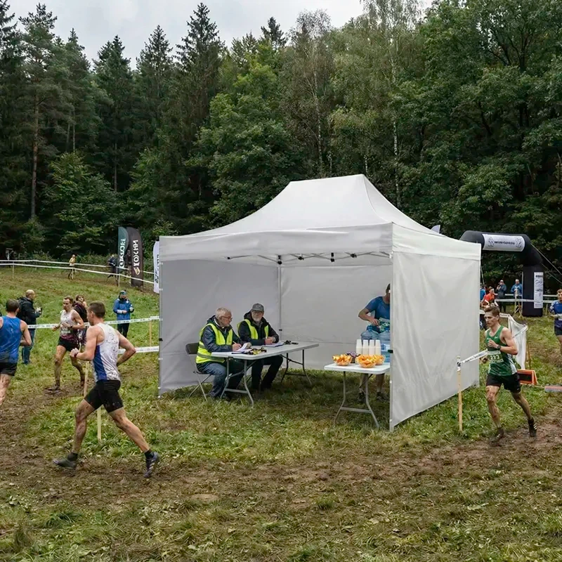 Steel Váz Összecsukható reklámsátor 3×4.5